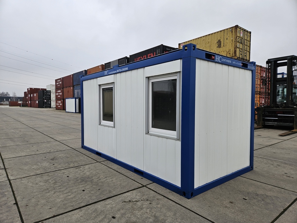 Nieuwe bureelcontainer 5m x 2m40