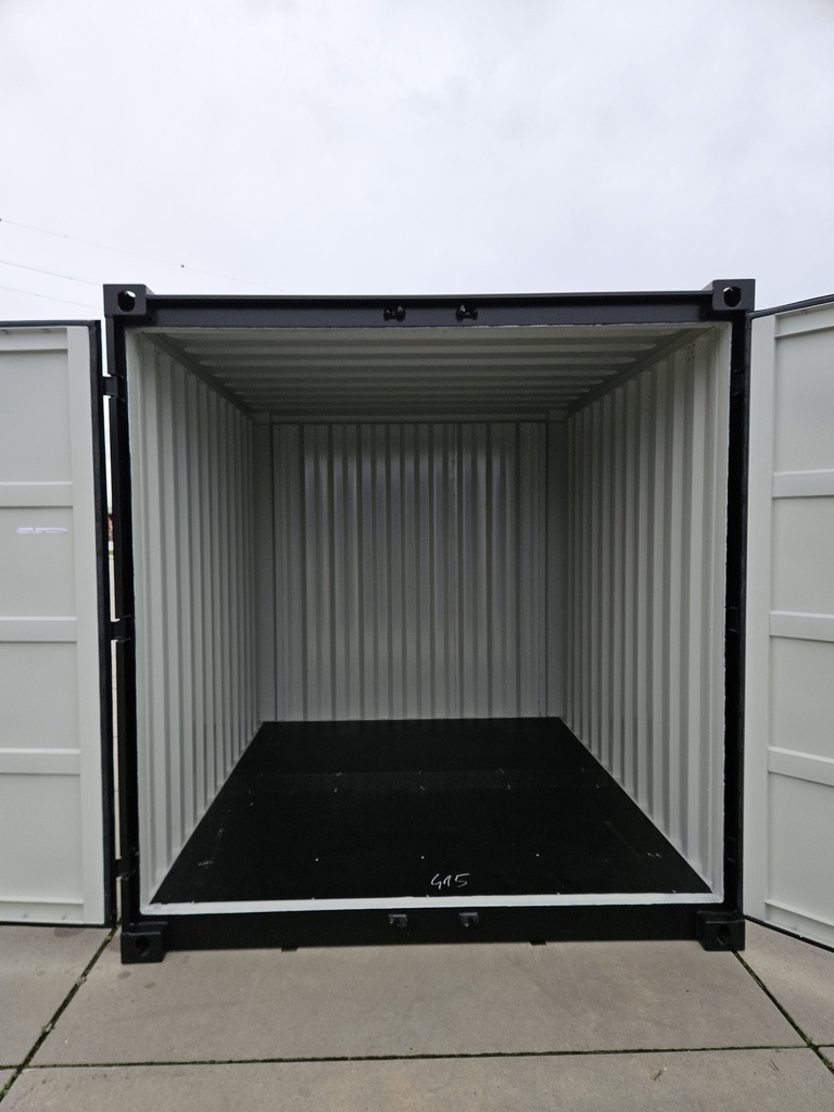 10ft Container Nieuw Zwart