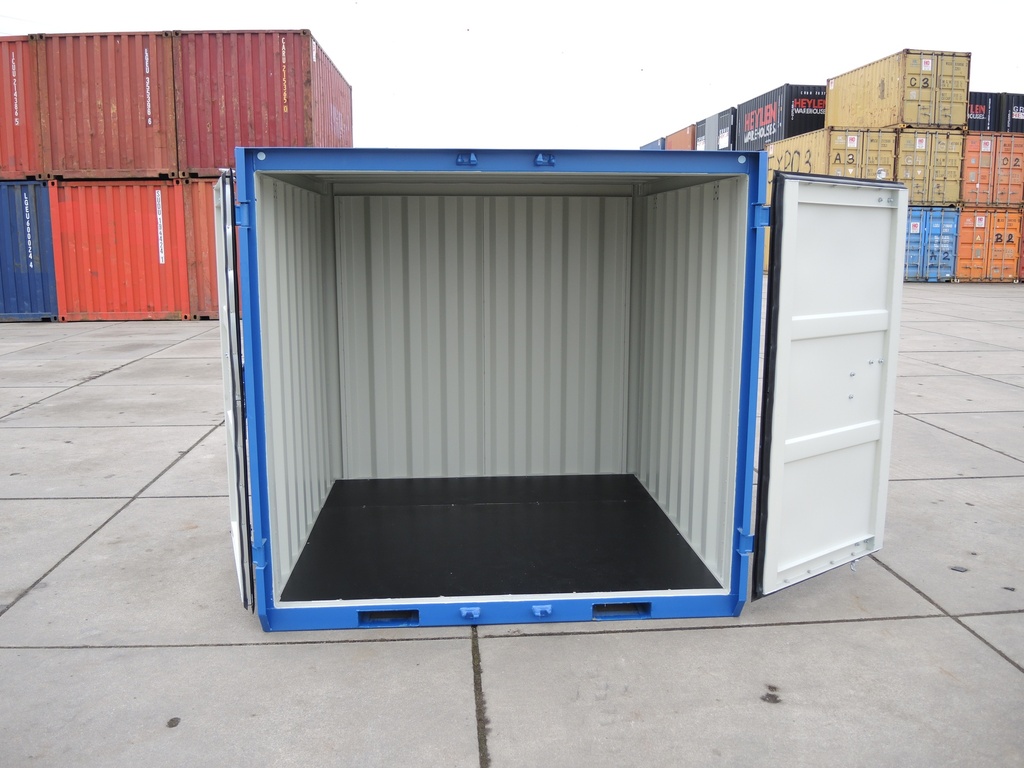 6ft Container Nieuw Blauw