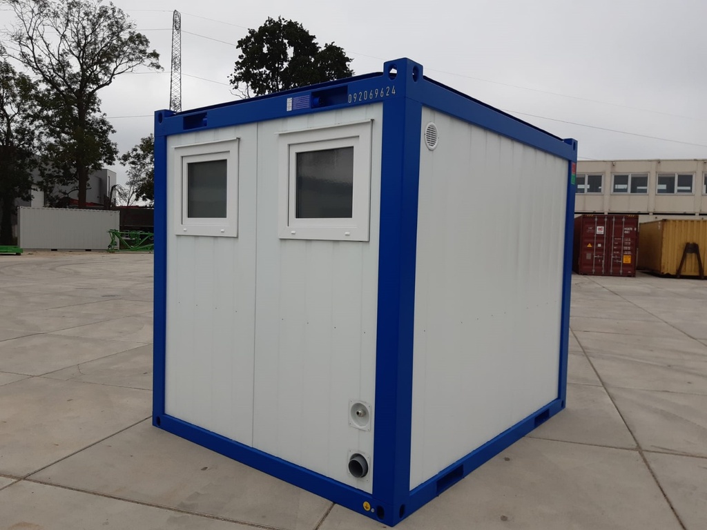 Nieuwe bureelcontainer 3m x 2m40 Sanitair