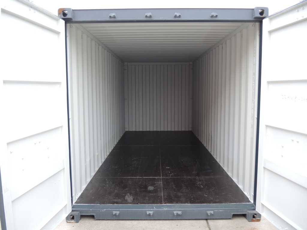 20ft Container Nieuw (One way) Donkergrijs 