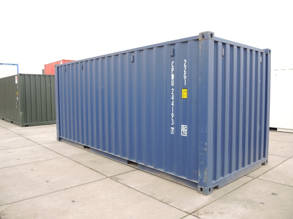 20ft Container Nieuw (One way) Donkerblauw