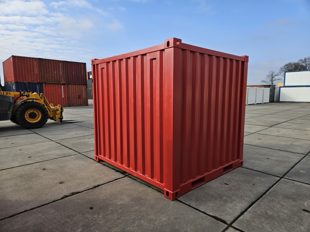 8ft Container Nieuw Rood