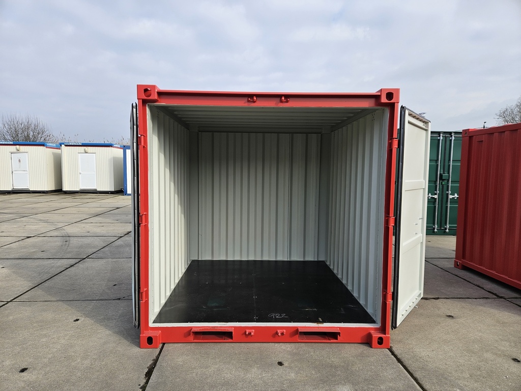 8ft Container Nieuw Rood