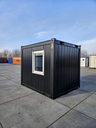 Nieuwe bureelcontainer 3m x 2m40 Standaard Zwart