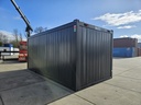 Nieuwe bureelcontainer 6m x 3m DKVL Zwart