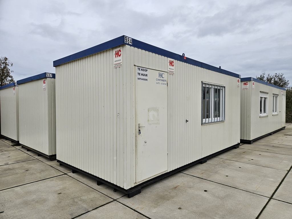 Bureelcontainer 6 x 3
