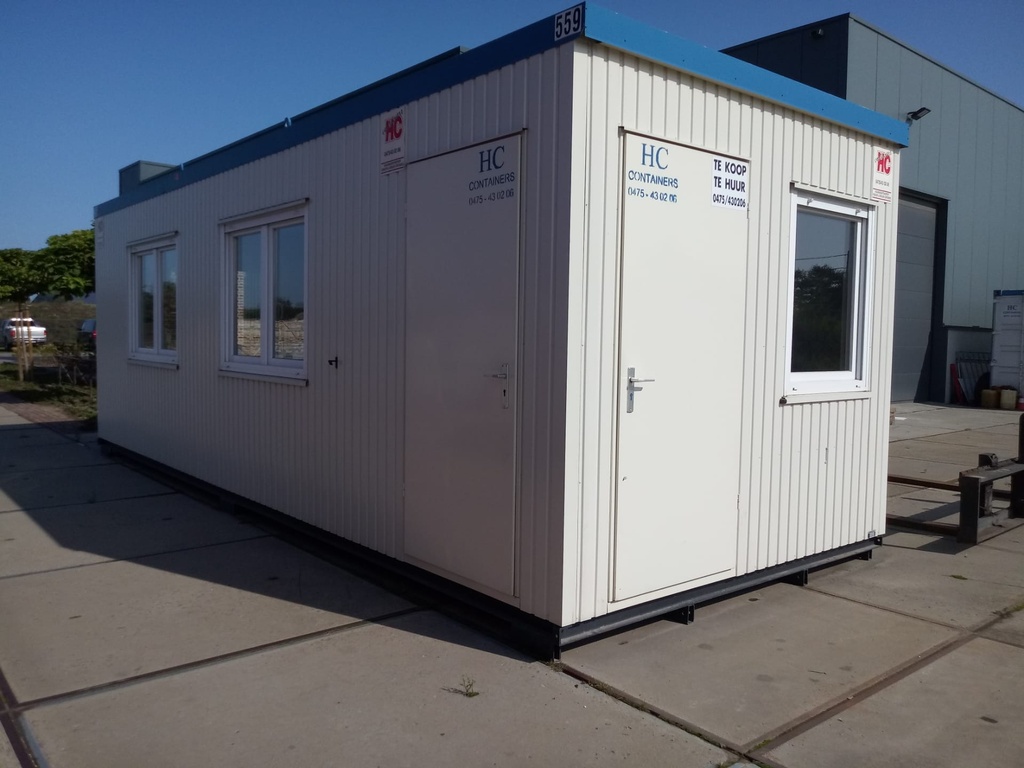 Bureelcontainer 8m x 3m