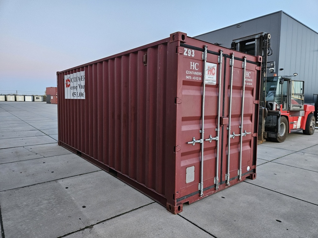 Materiaalcontainer 20ft Geïsoleerd