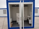 Nieuwe bureelcontainer 3m x 2m40 WC