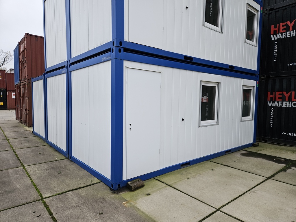 Nieuwe bureelcontainer 6m x 2m40 AR