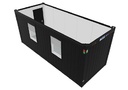  New office unit 6m x 2m40 DKVR Black