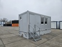 Nieuwe bureelcontainer 6m x 2m40 - met toilet & kitchenette