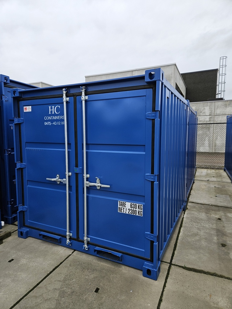 8ft Container Nieuw Blauw