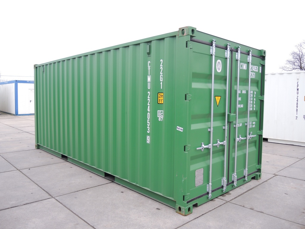 20ft Container Nouveau (One way) Vert clair