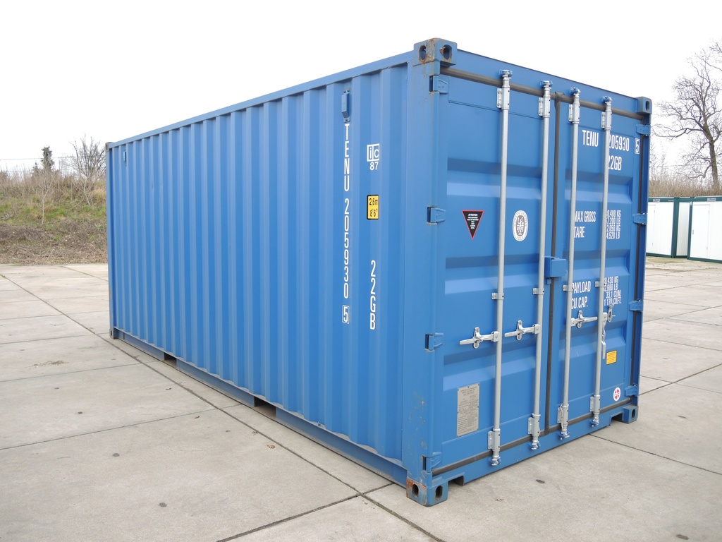 20ft Container Neu (One way) Blau