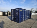 20ft HC Open Side  Container Neu (One way) Dunkelblau