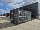 20ft HC Open Side Container Nieuw (One way) Donkergrijs