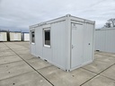 Neu Buröcontainer 5m x 2m40 DKVL Hellgrau
