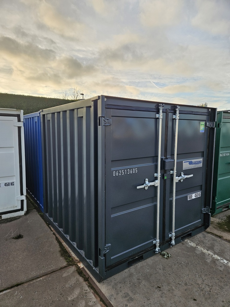 6ft Container Neu Dunkelgrau