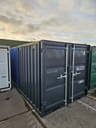 6ft Container Neu Dunkelgrau