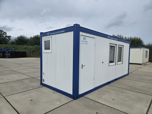 Neu Buröcontainer 6m x 2m40 - mit toilet