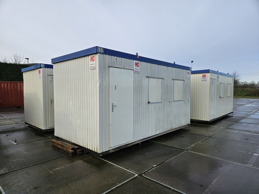 Tweedehands bureelcontainer 5m x 2m40 