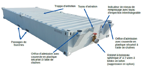 Fosse septique 20ft CTX