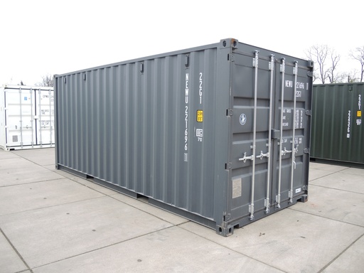 20ft Container Nieuw (One way) Donkergrijs 