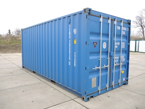 20ft Container Nieuw (One way) blauw